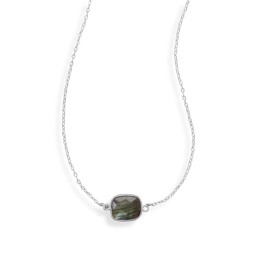 16"+2" Labradorite Necklace