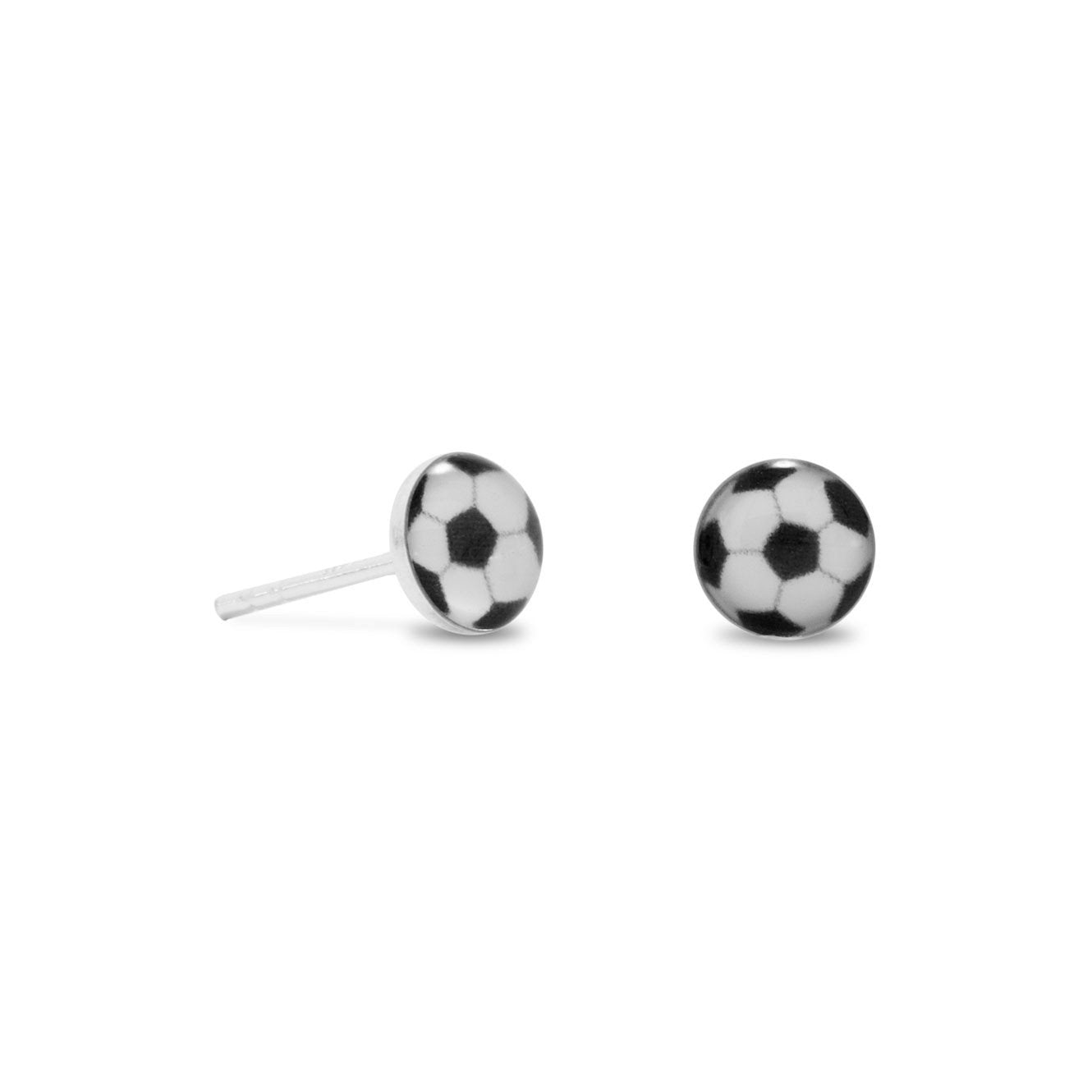 Soccer Ball Earrings