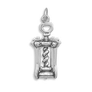 Cork Screw Charm