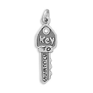 Key To Success Charm