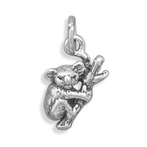 Koala in Tree Charm