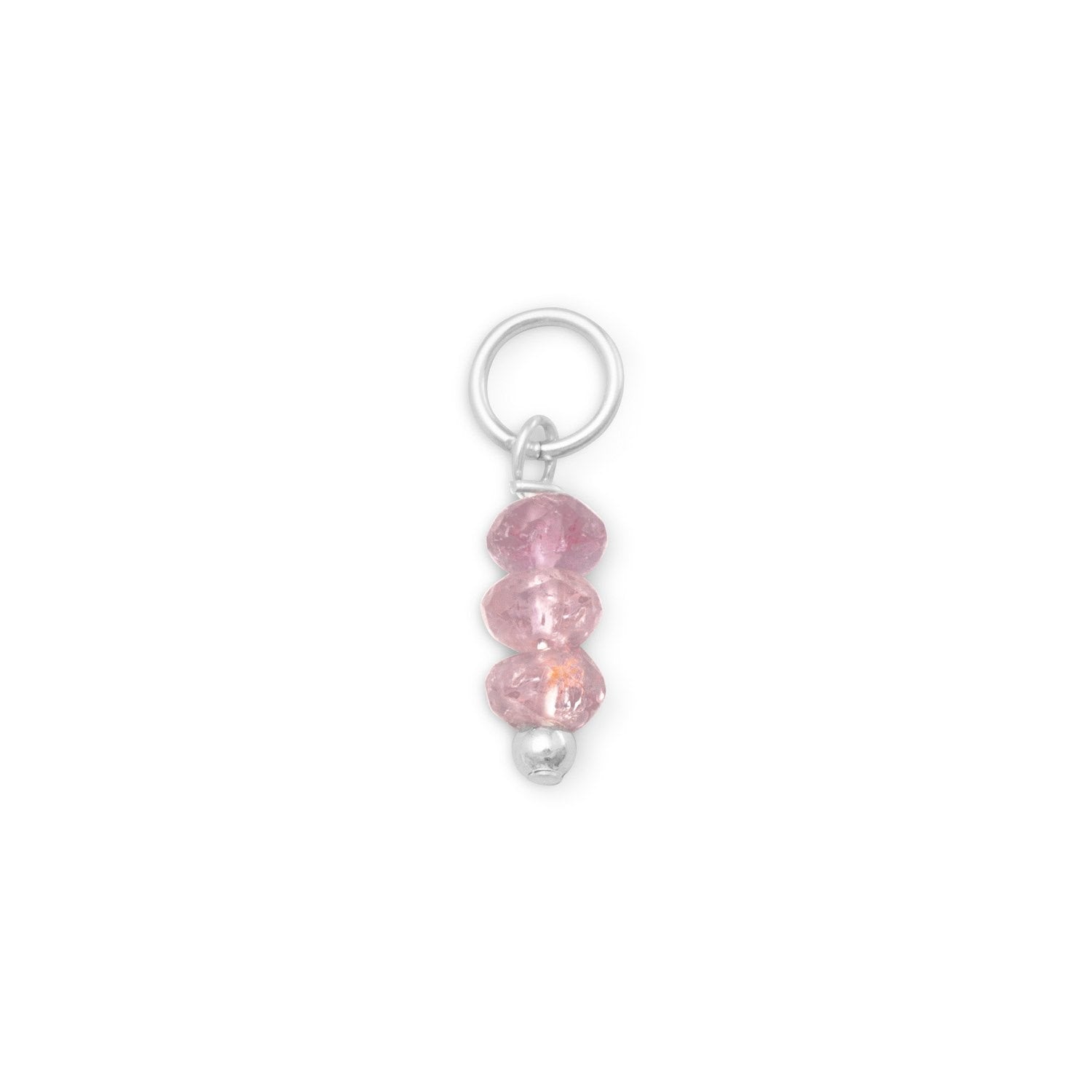 Tourmaline Charm - October Birthstone