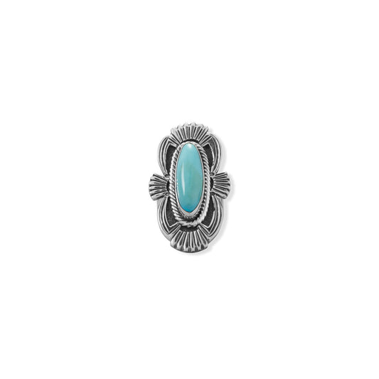 Admired Adornments! Native American Campitos Turquoise Ring